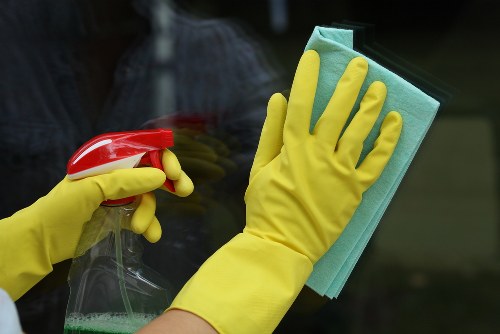 Cleaner using sustainable carpet cleaning practices with recycling focus
