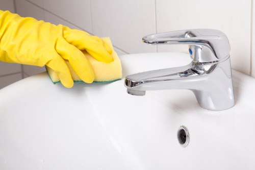 Dust and allergen removal during curtain cleaning in Hatton