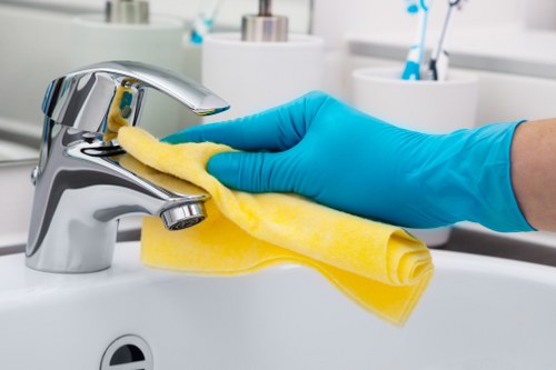Freshly cleaned living room sofa in Hatton